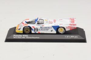 Porsche 956L #19 T. Boutsen / D. Theys 24 Hours of Le Mans 1986 Minichamps 1:43 430866519 Metall
