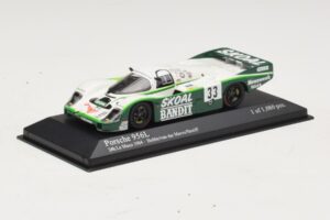 Porsche 956L #33 D. Hobbs / P. Streiff 24 Hours of Le Mans 1984 Minichamps 1:43 430846533 Metall — Bild 2 von 4