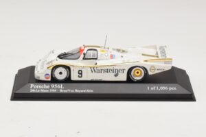 Porsche 956L Warsteiner #9 W. Brun / Bayern 24 Hours of Le Mans 1984 Minichamps 1:43 430846509 Metall