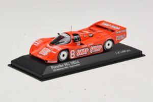 Porsche 962 IMSA #8 A.J. Foyt / B. Wollek 12 Hours of Sebring 1985 Minichamps 1:43 400856508 Metall — Bild 2 von 4