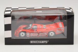 Porsche 962 IMSA #8 A.J. Foyt / B. Wollek 12 Hours of Sebring 1985 Minichamps 1:43 400856508 Metall — Bild 4 von 4