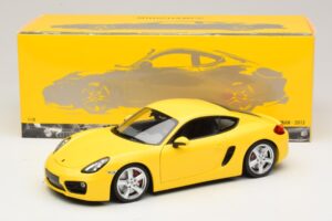 Porsche Cayman 981 Gelb Minichamps 1:18 110062220 Metall — Bild 8 von 8