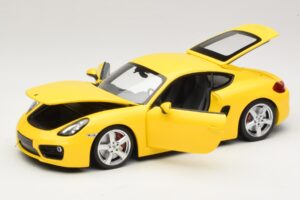 Porsche Cayman 981 Gelb Minichamps 1:18 110062220 Metall — Bild 2 von 8