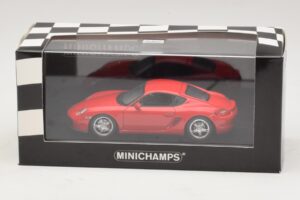 Porsche Cayman 987 S Rot Minichamps 1:43 400065620 Metall — Bild 4 von 4