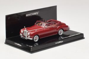 Rolls-Royce Silver Cloud II Cabriolet Rot Minichamps 1:43 436134930 Metall — Bild 2 von 4