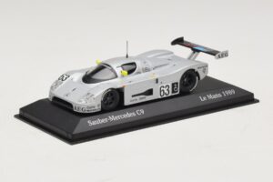 Sauber Mercedes C9 #63 J. Mass / M. Reuter / S. Dickens Winners 24 Hours of Le Mans 1989 Minichamps 1:43 B66041033 Metall — Bild 2 von 5