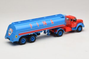Scania L110S Tanksattelzug FINA Minichamps 1:43 499126970 Metall — Bild 2 von 6