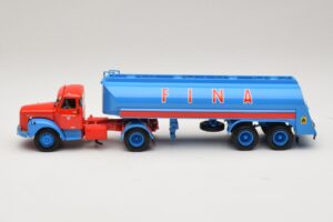 Scania L110S Tanksattelzug FINA Minichamps 1:43 499126970 Metall — Bild 3 von 6