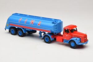 Scania L110S Tanksattelzug FINA Minichamps 1:43 499126970 Metall — Bild 4 von 6