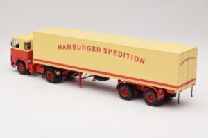 Scania LB111S Koffersattelzug Hamburger Spedition Minichamps 1:43 499123880 Metall — Bild 5 von 6