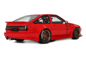 Toyota Sprinter Trueno AE86 Widebody Rosso Corsa Otto 1:18 OT1278 Resin — Bild 2 von 5