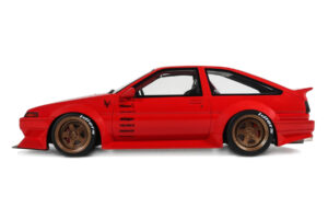 Toyota Sprinter Trueno AE86 Widebody Rosso Corsa Otto 1:18 OT1278 Resin — Bild 3 von 5