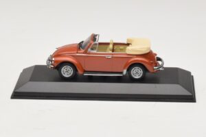 Volkswagen 1200 Cabriolet Hebmuller Rot Minichamps 1:43 430052032 Metall