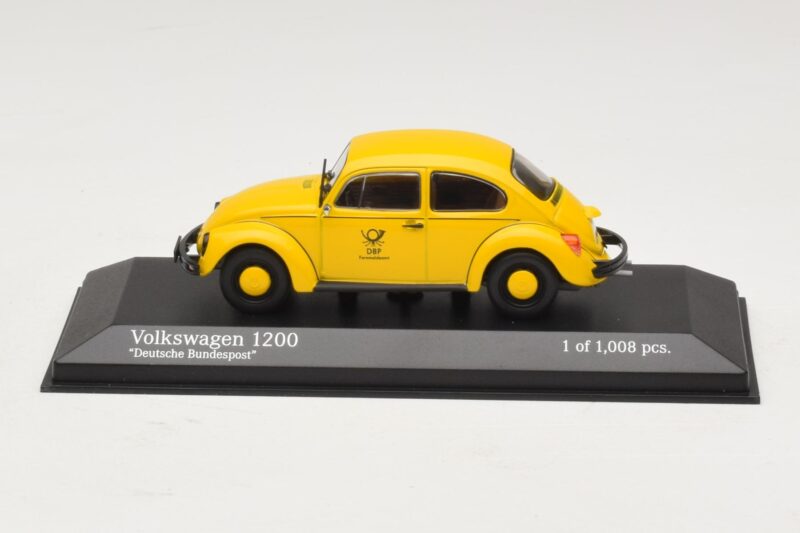 Volkswagen 1200 Deutsche Bundespost Minichamps 1:43 Volkswagen 1200 Deutsche Bundespost Minichamps 1:43 400057197 Metall
