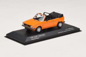 Volkswagen Golf Mk1 Cabriolet Orange Minichamps 1:43 400055131 Metall — Bild 2 von 4