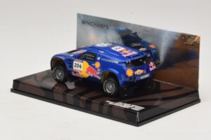 Volkswagen Race Touareg Red Bull #204 J. Kleinschmidt / F. Pons Dakar Rally 2005 Minichamps 1:43 436045304 Metall — Bild 3 von 5