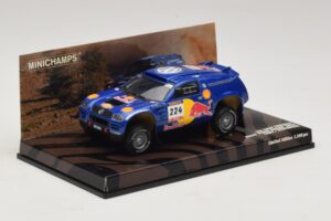 Volkswagen Race Touareg Red Bull #224 B. Saby / Stevenson Dakar Rally 2005 Minichamps 1:43 436045324 Metall — Bild 2 von 5