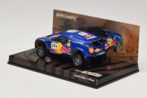 Volkswagen Race Touareg Red Bull #224 B. Saby / Stevenson Dakar Rally 2005 Minichamps 1:43 436045324 Metall — Bild 3 von 5