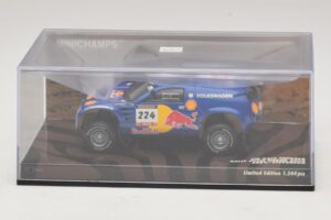 Volkswagen Race Touareg Red Bull #224 B. Saby / Stevenson Dakar Rally 2005 Minichamps 1:43 436045324 Metall — Bild 4 von 5