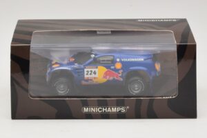 Volkswagen Race Touareg Red Bull #224 B. Saby / Stevenson Dakar Rally 2005 Minichamps 1:43 436045324 Metall — Bild 5 von 5