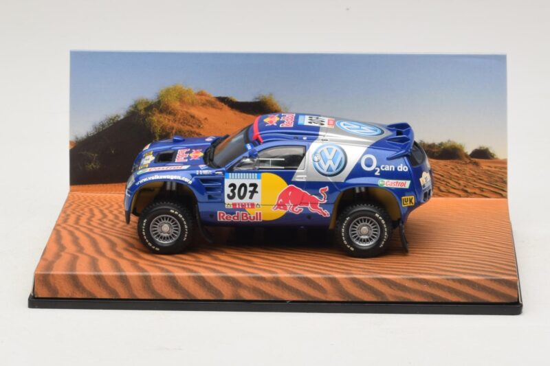 Volkswagen Race Touareg Red Bull #307 Händler Edition 2005 Minichamps 1:43 7LO099400PD307 Metall