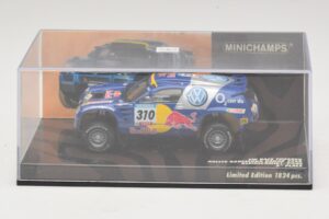 Volkswagen Race Touareg Red Bull #310 J. Kleinschmidt / F. Pons Dakar Rally 2005 Minichamps 1:43 436055310 Metall — Bild 4 von 5