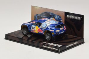 Volkswagen Race Touareg Red Bull #313 J. Kankkunen / J. Repo Dakar Rally 2005 Minichamps 1:43 436055313 Metall — Bild 3 von 5