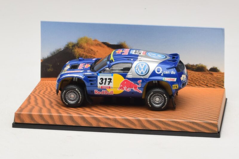 Volkswagen Race Touareg Red Bull #317 Händler Edition 2005 Minichamps 1:43 7LO099400PD317 Metall
