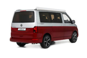 Volkswagen T6.1 California Ocean Tornado Red / Reflex Silver Otto 1:18 OT1342 Resin — Bild 2 von 5
