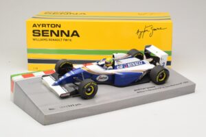 Williams FW16 Renault #2 A. Senna San Marino GP 1994 Minichamps 1:18 543941833 Metall — Bild 6 von 7