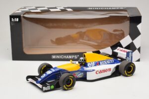 Williams Renault FW15C #0 D. Hill 1993 Minichamps 1:18 180930000 Metall — Bild 6 von 7