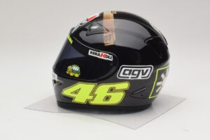 AGV Helm V. Rossi MotoGP Jerez Test 2007 Minichamps 1:2 327070046 Metall — Bild 2 von 7
