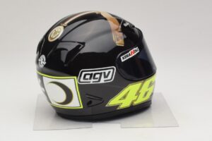 AGV Helm V. Rossi MotoGP Jerez Test 2007 Minichamps 1:2 327070046 Metall — Bild 4 von 7