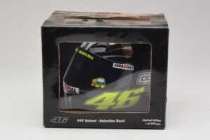 AGV Helm V. Rossi MotoGP Jerez Test 2007 Minichamps 1:2 327070046 Metall — Bild 7 von 7