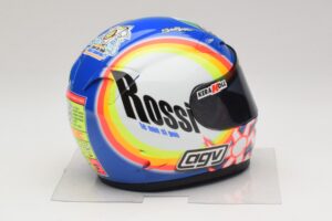 AGV Helm V. Rossi MotoGP Sepang 2005 Minichamps 1:2 327050066 Metall — Bild 5 von 8
