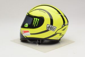 AGV Helm V. Rossi MotoGP Valencia Test 2009 Minichamps 1:2 327100066 Metall — Bild 2 von 7