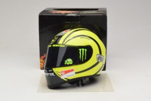 AGV Helm V. Rossi MotoGP Valencia Test 2009 Minichamps 1:2 327100066 Metall — Bild 6 von 7