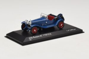 Alfa Romeo 6C 1750 G.S. Blau Minichamps 1:43 400120431 Metall — Bild 2 von 5