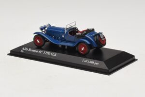 Alfa Romeo 6C 1750 G.S. Blau Minichamps 1:43 400120431 Metall — Bild 3 von 5