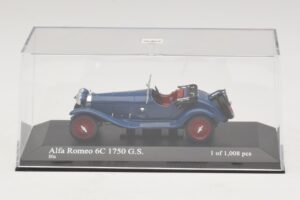 Alfa Romeo 6C 1750 G.S. Blau Minichamps 1:43 400120431 Metall — Bild 4 von 5