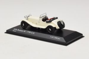 Alfa Romeo 6C 1750 G.S. Weiß Minichamps 1:43 400120430 Metall — Bild 3 von 5