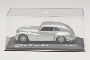 Alfa Romeo 6C 2500 Freccia d'Oro Silber Minichamps 1:43 400120480 Metall — Bild 4 von 5
