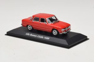 Alfa Romeo Giulia 1600 Rot Maxichamps 1:43 940120901 Metall — Bild 3 von 5