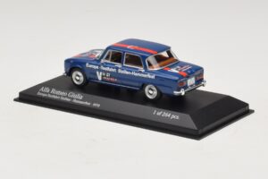 Alfa Romeo Giulia Europa-Testfahrt Sizilien-Hammerfest Minichamps 1:43 400120905 Metall — Bild 3 von 5