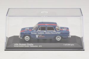 Alfa Romeo Giulia Europa-Testfahrt Sizilien-Hammerfest Minichamps 1:43 400120905 Metall — Bild 4 von 5