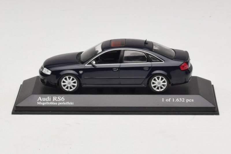 Audi RS6 C5 Blau Metallic Minichamps 1:43 400011702 Metall