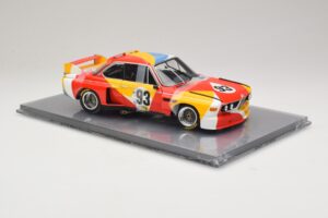 BMW 3.0 CSL Art Car Alexander Calder #51 H. Poulain / S. Posey / J. Guichet 24 Hours of Le Mans 1975 Minichamps 1:18 80430150 — Bild 4 von 7