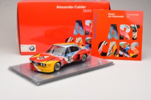 BMW 3.0 CSL Art Car Alexander Calder #51 H. Poulain / S. Posey / J. Guichet 24 Hours of Le Mans 1975 Minichamps 1:18 80430150 — Bild 7 von 7