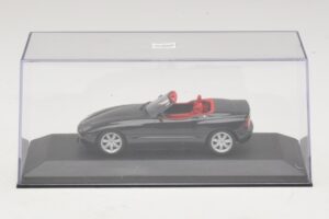 BMW Z1 Dunkelgrün Mit Rotem Interieur Minichamps 1:43 BMW021 Metall — Bild 4 von 5