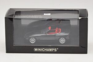 BMW Z1 Dunkelgrün Mit Rotem Interieur Minichamps 1:43 BMW021 Metall — Bild 5 von 5